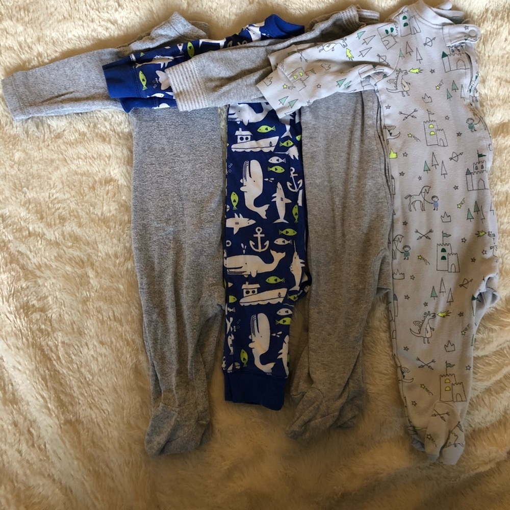 Baby Boy Sleepers (3 Month)